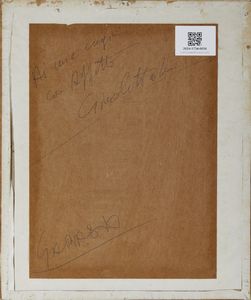 AUTORE NON IDENTIFICATO : SENZA TITOLO  - Asta Asta 499 | ARTE MODERNA E CONTEMPORANEA Virtuale - Associazione Nazionale - Case d'Asta italiane