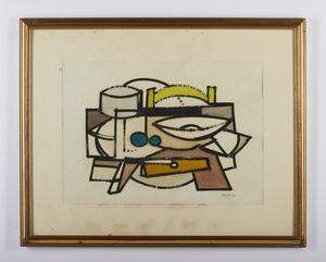 AUTORE NON IDENTIFICATO : SENZA TITOLO  - Asta Asta 499 | ARTE MODERNA E CONTEMPORANEA Virtuale - Associazione Nazionale - Case d'Asta italiane