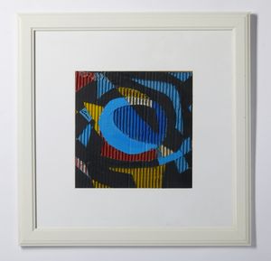 AUTORE NON IDENTIFICATO : ONDE DI COLORE  - Asta Asta 499 | ARTE MODERNA E CONTEMPORANEA Virtuale - Associazione Nazionale - Case d'Asta italiane