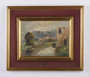 AUTORE NON IDENTIFICATO : SENZA TITOLO  - Asta Asta 499 | ARTE MODERNA E CONTEMPORANEA Virtuale - Associazione Nazionale - Case d'Asta italiane