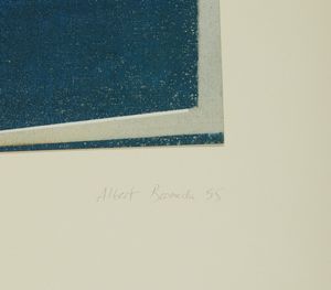 BARREDA ALBERT (n. 1945) : SENZA TITOLO  - Asta Asta 499 | ARTE MODERNA E CONTEMPORANEA Virtuale - Associazione Nazionale - Case d'Asta italiane