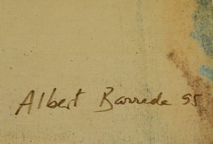 BARREDA ALBERT (n. 1945) : SENZA TITOLO  - Asta Asta 499 | ARTE MODERNA E CONTEMPORANEA Virtuale - Associazione Nazionale - Case d'Asta italiane