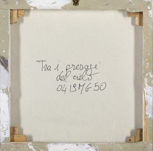 MOLINARI ANGELO (n. 1956) : TRA I PRESAGI DEL CIELO  - Asta Asta 499 | ARTE MODERNA E CONTEMPORANEA Virtuale - Associazione Nazionale - Case d'Asta italiane
