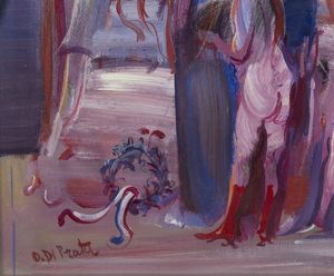 DI PRATA OSCAR (1910 - 2006) : SENZA TITOLO  - Asta Asta 499 | ARTE MODERNA E CONTEMPORANEA Virtuale - Associazione Nazionale - Case d'Asta italiane