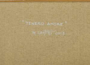 CANTINI MASSIMO (1946 - 2023) : TENERO AMORE  - Asta Asta 499 | ARTE MODERNA E CONTEMPORANEA Virtuale - Associazione Nazionale - Case d'Asta italiane