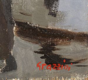GRAZZINI RENZO (1912 - 1990) : SENZA TITOLO  - Asta Asta 499 | ARTE MODERNA E CONTEMPORANEA Virtuale - Associazione Nazionale - Case d'Asta italiane