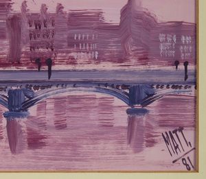 MATTIOLI LUCIANO (1924 - 1994) : SENZA TITOLO  - Asta Asta 499 | ARTE MODERNA E CONTEMPORANEA Virtuale - Associazione Nazionale - Case d'Asta italiane