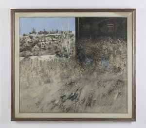 BANCHIERI GIUSEPPE (1927 - 1994) : PAESAGGIO  - Asta Asta 499 | ARTE MODERNA E CONTEMPORANEA Virtuale - Associazione Nazionale - Case d'Asta italiane