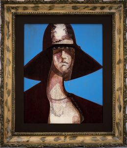 RAPISARDI ALFIO (1929 - 2018) : DONNA CON CAPPELLO  - Asta Asta 499 | ARTE MODERNA E CONTEMPORANEA Virtuale - Associazione Nazionale - Case d'Asta italiane