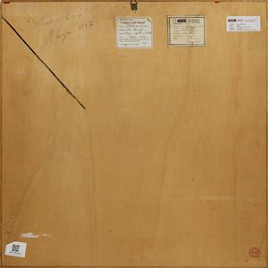 CARREGA UGO (n. 1935) : STANDO COSI LE COSE  - Asta Asta 499 | ARTE MODERNA E CONTEMPORANEA Virtuale - Associazione Nazionale - Case d'Asta italiane