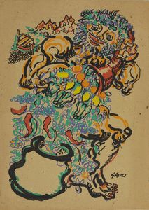 ARTISTI VARI : LOTTO COMPOSTO DA N. 6 FOGLI  - Asta Asta 499 | ARTE MODERNA E CONTEMPORANEA Virtuale - Associazione Nazionale - Case d'Asta italiane