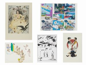 ARTISTI VARI - LOTTO COMPOSTO DA 4 FOGLI