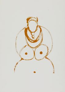 PIVI ALBERTO : STUDIO PER COMPOSIZIONE ( #5 FOGLI)  - Asta Asta 499 | ARTE MODERNA E CONTEMPORANEA Virtuale - Associazione Nazionale - Case d'Asta italiane