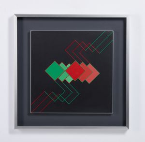 BONETTI BEPPE (n. 1951) : DIAGONALI 19 -14  - Asta Asta 499 | ARTE MODERNA E CONTEMPORANEA Virtuale - Associazione Nazionale - Case d'Asta italiane