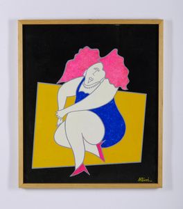 ULIVI SERGIO  (n. 1955) : IN TREPIDA ATTESA  - Asta Asta 499 | ARTE MODERNA E CONTEMPORANEA Virtuale - Associazione Nazionale - Case d'Asta italiane