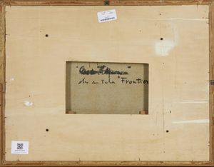 CAPOGROSSO PIETRO (n. 1967) : FRONTIERA  - Asta Asta 499 | ARTE MODERNA E CONTEMPORANEA Virtuale - Associazione Nazionale - Case d'Asta italiane