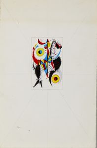 ALBERTI RAFAEL (1902 - 1999) - CAVALLO DI DENARI