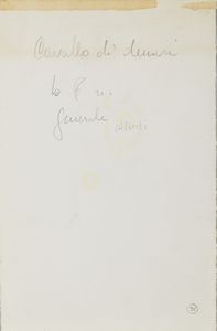 ALBERTI RAFAEL (1902 - 1999) : CAVALLO DI DENARI  - Asta Asta 499 | ARTE MODERNA E CONTEMPORANEA Virtuale - Associazione Nazionale - Case d'Asta italiane