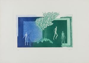 AUTORI VARI : LOTTO COMPOSTO DA N.5 FOGLI: SENZA TITOLO  - Asta Asta 499 | ARTE MODERNA E CONTEMPORANEA Virtuale - Associazione Nazionale - Case d'Asta italiane