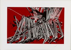 AUTORI VARI : LOTTO COMPOSTO DA N.5 FOGLI: SENZA TITOLO  - Asta Asta 499 | ARTE MODERNA E CONTEMPORANEA Virtuale - Associazione Nazionale - Case d'Asta italiane