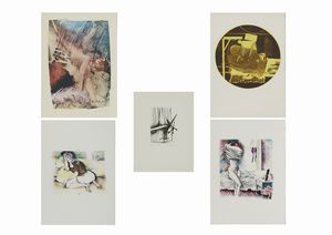 AUTORI VARI - LOTTO COMPOSTO DA N.5 FOGLI