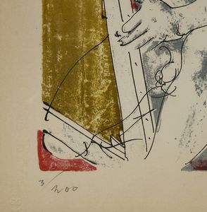 ERNI HANS (1909 - 2015) : LE PEINTRE ET SON MODELE  - Asta Asta 499 | ARTE MODERNA E CONTEMPORANEA Virtuale - Associazione Nazionale - Case d'Asta italiane