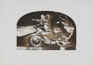 AUTORI VARI : LOTTO COMPOSTO DA N.6 FOGLI: SENZA TITOLO  - Asta Asta 499 | ARTE MODERNA E CONTEMPORANEA Virtuale - Associazione Nazionale - Case d'Asta italiane