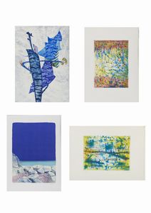 AUTORI VARI - LOTTO COMPOSTO DA N.5 FOGLI: SENZA TITOLO