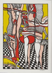 AUTORI VARI : LOTTO COMPOSTO DA N.5 FOGLI: SENZA TITOLO  - Asta Asta 499 | ARTE MODERNA E CONTEMPORANEA Virtuale - Associazione Nazionale - Case d'Asta italiane