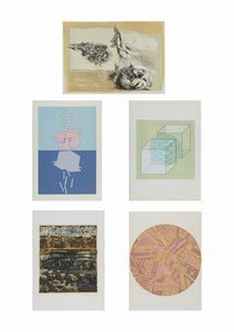 AUTORI VARI - LOTTO COMPOSTO DA N. 6 OPERE: SENZA TITOLO