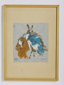 SANTOLI LEONARDO  (n. 1959) : LOTTO COMPOSTO DA N.4 OPERE: SENZA TITOLO  - Asta Asta 499 | ARTE MODERNA E CONTEMPORANEA Virtuale - Associazione Nazionale - Case d'Asta italiane