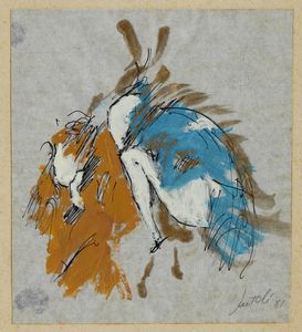 SANTOLI LEONARDO  (n. 1959) : LOTTO COMPOSTO DA N.4 OPERE: SENZA TITOLO  - Asta Asta 499 | ARTE MODERNA E CONTEMPORANEA Virtuale - Associazione Nazionale - Case d'Asta italiane