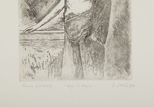 CARRA' CARLO (1881 - 1966) : DOPO IL BAGNO  - Asta Asta 499 | ARTE MODERNA E CONTEMPORANEA Virtuale - Associazione Nazionale - Case d'Asta italiane