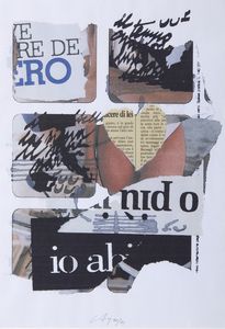 FONTANA GIOVANNI (n. 1946) - SENZA TITOLO