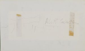 CAVALIERE ALIK (1926 - 1998) : 8 DI BASTONI  - Asta Asta 499 | ARTE MODERNA E CONTEMPORANEA Virtuale - Associazione Nazionale - Case d'Asta italiane