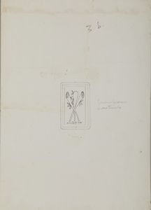 MAROTTA GINO (1935 - 2012) - TRE DI BASTONI