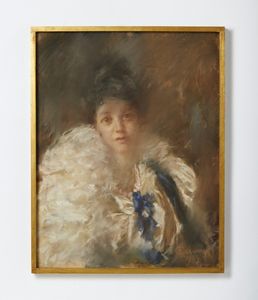 CAZZANIGA CARLO (1883 - 1936) : RITRATTO  - Asta Asta 499 | ARTE MODERNA E CONTEMPORANEA Virtuale - Associazione Nazionale - Case d'Asta italiane