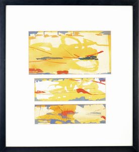 MONTESSORI ELISA  (n. 1931) : SENZA TITOLO (TRITTICO)  - Asta Asta 499 | ARTE MODERNA E CONTEMPORANEA Virtuale - Associazione Nazionale - Case d'Asta italiane