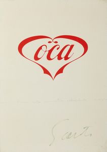 BENTIVOGLIO MIRELLA (n. 1922) : IL CUORE DELLA CONSUMATRICE UBBIDIENTE  - Asta Asta 499 | ARTE MODERNA E CONTEMPORANEA Virtuale - Associazione Nazionale - Case d'Asta italiane