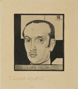 MARTINI ALBERTO (1876 - 1954) - L'UOMO PALLIDO