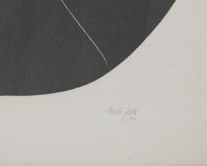 ZETTI ITALO (1913 - 1978) : SASSI DELLA LIGURIA N 10  - Asta Asta 499 | ARTE MODERNA E CONTEMPORANEA Virtuale - Associazione Nazionale - Case d'Asta italiane