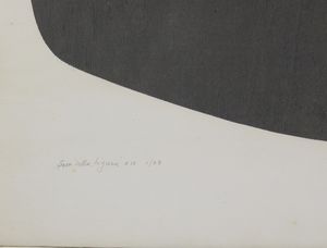 ZETTI ITALO (1913 - 1978) : SASSI DELLA LIGURIA N 10  - Asta Asta 499 | ARTE MODERNA E CONTEMPORANEA Virtuale - Associazione Nazionale - Case d'Asta italiane