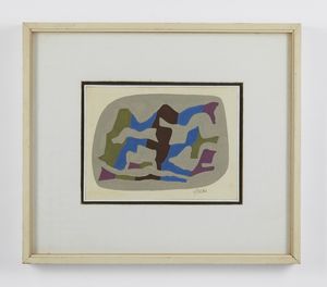 GISCHIA LEON (1903 - 1991) : SENZA TITOLO  - Asta Asta 499 | ARTE MODERNA E CONTEMPORANEA Virtuale - Associazione Nazionale - Case d'Asta italiane