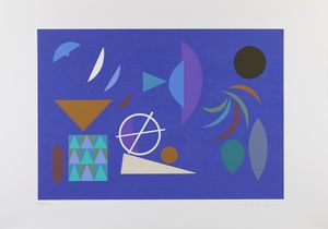 HOFFMANN OTTO  (1907 - 1996) : LOTTO COMPOSTO DA N.3 FOGLI. SENZA TITOLO  - Asta Asta 499 | ARTE MODERNA E CONTEMPORANEA Virtuale - Associazione Nazionale - Case d'Asta italiane