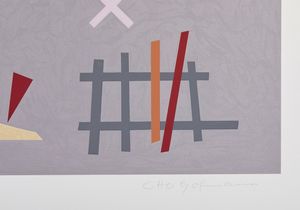 HOFFMANN OTTO  (1907 - 1996) : LOTTO COMPOSTO DA N.3 FOGLI. SENZA TITOLO  - Asta Asta 499 | ARTE MODERNA E CONTEMPORANEA Virtuale - Associazione Nazionale - Case d'Asta italiane