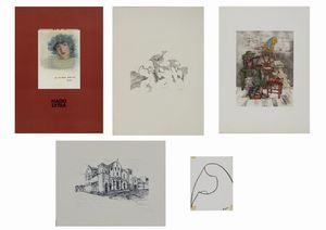 ARTISTI VARI - LOTTO COMPOSTO DA n.5 FOGLI