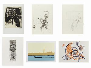 ARTISTI VARI - LOTTO COMPOSTO DA N.5 FOGLI