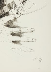 ARTISTI VARI : LOTTO COMPOSTO DA N.5 FOGLI  - Asta Asta 499 | ARTE MODERNA E CONTEMPORANEA Virtuale - Associazione Nazionale - Case d'Asta italiane