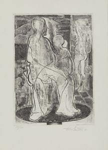 AUTORI VARI : LOTTO COMPOSTO DA N.5 FOGLI  - Asta Asta 499 | ARTE MODERNA E CONTEMPORANEA Virtuale - Associazione Nazionale - Case d'Asta italiane