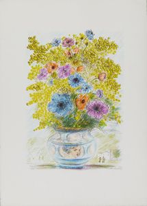 AUTORI VARI : LOTTO COMPOSTO DA N. 5 FOGLI: SENZA TITOLO  - Asta Asta 499 | ARTE MODERNA E CONTEMPORANEA Virtuale - Associazione Nazionale - Case d'Asta italiane